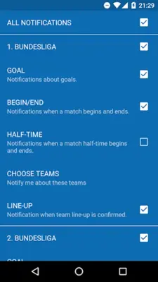 Football Germany android App screenshot 0